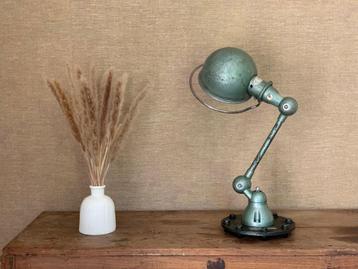 Jieldé | Vespagroen | Tafellamp | Vintage | Oud | 1-armig beschikbaar voor biedingen