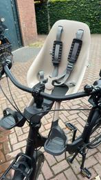 Urban iki voorzitje beige / WINDSCHERM AANWEZIG, Fietsen en Brommers, Fietsaccessoires | Fietsstoeltjes, Ophalen, Voetsteuntjes