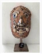 Tibetaans Kapala mounted offering mask, op voet, 29 cm, Antiek en Kunst, Ophalen of Verzenden