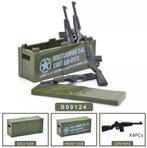 🎁 WW2 Bouwstenen - G27 - US wapenkist "Carbine Gun" 🎁, Ophalen of Verzenden, Nieuw, Overige merken