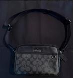 Coach Heren Camera tas, Sieraden, Tassen en Uiterlijk, Tassen | Schoudertassen, Overige merken, Verzenden, Zwart, Zo goed als nieuw