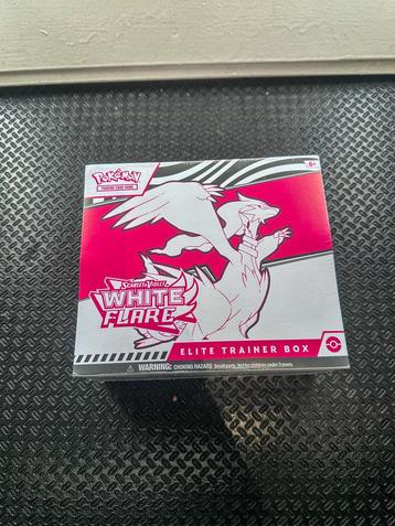 Pokémon Scarlet & Violet White Flare Elite Trainer Box beschikbaar voor biedingen