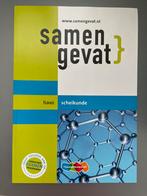 Samengevat Scheikunde HAVO, Boeken, Schoolboeken, Ophalen of Verzenden, Zo goed als nieuw, HAVO, Scheikunde