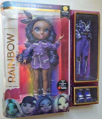 Rainbow High pop Kristal Bailey! beschikbaar voor biedingen