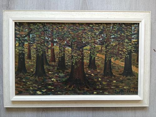 Leo Bastiaans - Zuid Limburg -  Heuvel met bomen - 1927, Antiek en Kunst, Kunst | Schilderijen | Klassiek, Ophalen of Verzenden