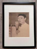 Jan Mankes 1889-1920 / Heliogravure Zelfportret met Uil 1923, Ophalen of Verzenden