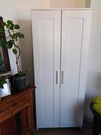 Ikea brimnes 2 deurs kledingkast wit, Huis en Inrichting, 100 tot 150 cm, 150 tot 200 cm, Gebruikt, 50 tot 75 cm