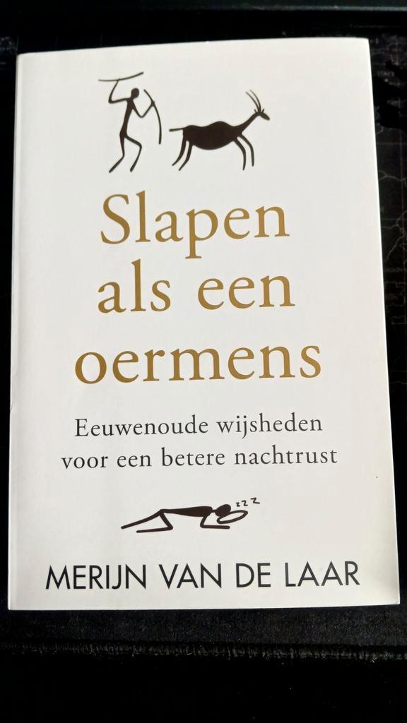 Slapen als een oermens - Merijn van de Laar, Boeken, Gezondheid, Dieet en Voeding, Zo goed als nieuw, Gezondheid en Conditie, Ophalen of Verzenden