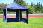 Topklasse 3x3m Marktstand / Easy-Up-Vouwpavillon Blauw, Opvouwbaar, Partytent, Nieuw, Minder dan 5 meter