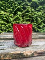 Pols Potten glazen vaas / kaarsenhouder, Overige kleuren, Ophalen of Verzenden, Minder dan 50 cm, Glas