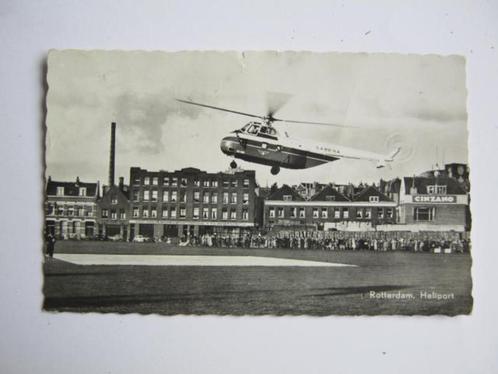 Ansichtkaarten Nederland, TC 8-53 Rotterdam, Heliport 1958, Verzamelen, Ansichtkaarten | Nederland, Gelopen, Zuid-Holland, 1940 tot 1960