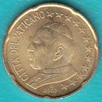 Vaticaan 20 eurocent 2003 Johannes Paulus II UNC - schaars !, Ophalen of Verzenden, Vaticaanstad, 20 cent, Losse munt
