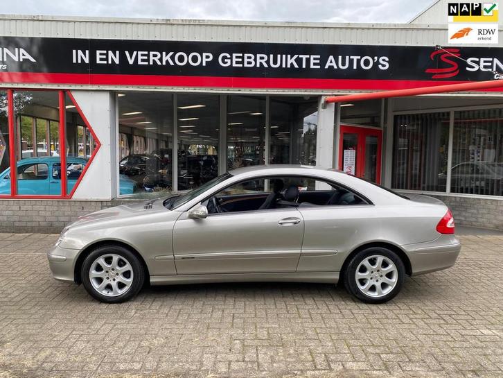 Mercedes-Benz CLK-klasse Coupé 200 Kompressor - TOPSTAAT !, Auto's, Mercedes-Benz, Bedrijf, Te koop, CLK, ABS, Airbags, Airconditioning