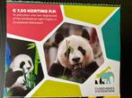 Korting Ouwehands Dierenpark, Drie personen of meer, Kortingskaart