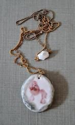 Poedel Hanger Ketting - Uniek Sieraad, Ophalen, Gebruikt, Goud, Overige materialen