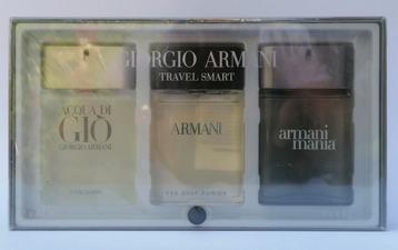 ZELDZAAM Armani Mania, Eau Pour Homme, Acqua di Gio Vintage  beschikbaar voor biedingen