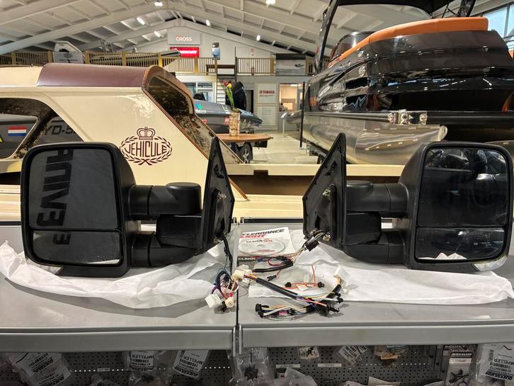 Aanhangerspiegels uitschuifbaar. Toyota, Nissan, Ford, etc, Auto-onderdelen, Spiegels, Ford, Mazda, Nissan, Toyota, Mitsubishi