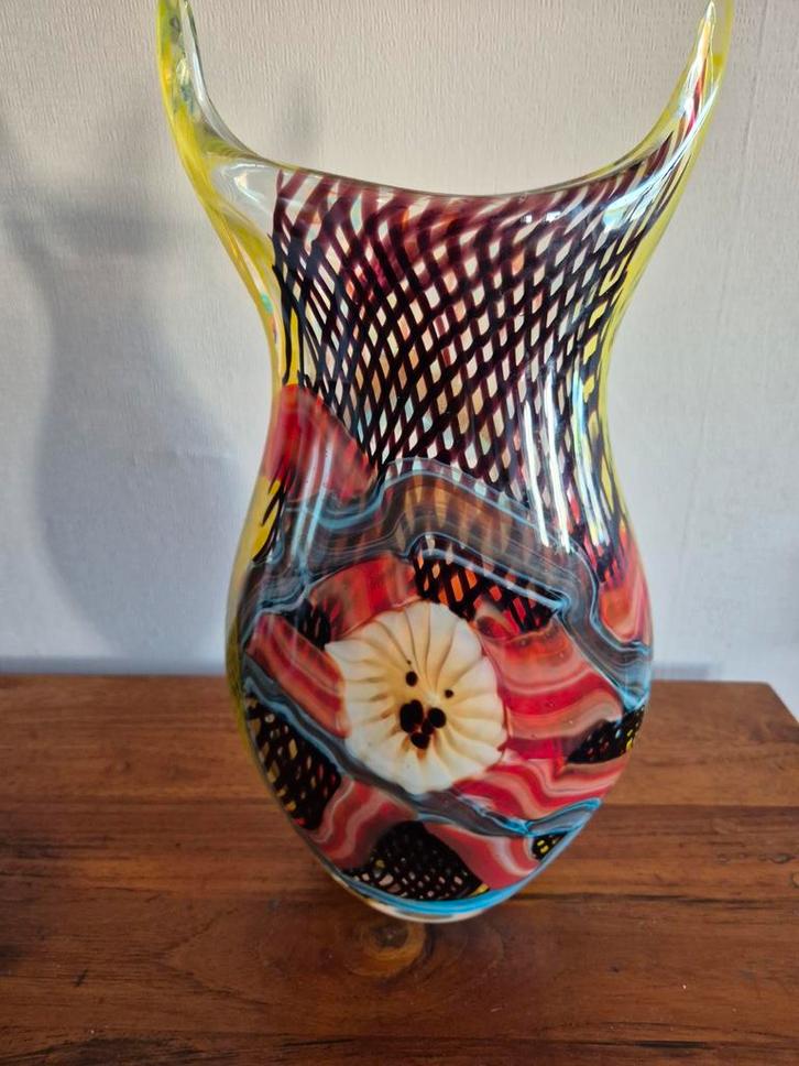Murano Glas Vaas, Antiek en Kunst, Kunst | Designobjecten, Ophalen of Verzenden