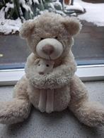 Beer met beertje roomkleurig merk Anna Club Plush, Kinderen en Baby's, Speelgoed | Knuffels en Pluche, Ophalen of Verzenden, Zo goed als nieuw