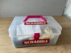 Scrabble Original Bordspel in Meeneem Box, Ophalen of Verzenden, Zo goed als nieuw