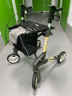 Rollator Topro Toja kleur beige met dienblad, Diversen, Ophalen, Opvouwbaar, Gebruikt