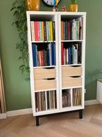IKEA Kallax Boekenkast met lade-inzetten, Huis en Inrichting, Kasten | Boekenkasten, Ophalen, Overige materialen, 50 tot 100 cm