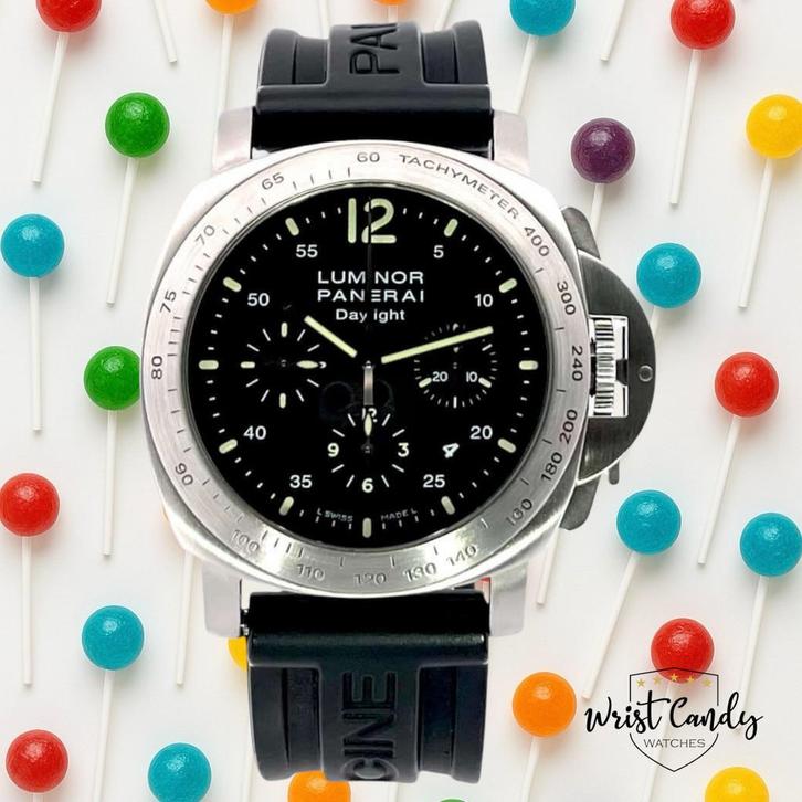 PANERAI LUMINOR DAYLIGHT •  2010 • SERVICE 2025, Sieraden, Tassen en Uiterlijk, Horloges | Heren, Gebruikt, Polshorloge, Overige merken