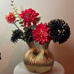 Nieuw! Boeket: Golden Passion / kunstbloemen incl. Vaas, Huis en Inrichting, Ophalen of Verzenden, Nieuw, Binnen