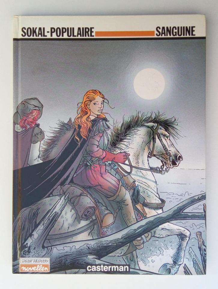 Sanguine - Historisch Avonturen Drama - Dertigjarige Oorlog, Boeken, Stripboeken, Gelezen, Eén stripboek, Ophalen of Verzenden