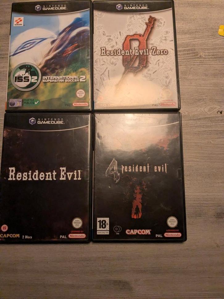 Gamecube Games - Resident Evil Collectie, Spelcomputers en Games, Games | Nintendo GameCube, Zo goed als nieuw, Avontuur en Actie