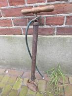 Antieke fietspomp, Ophalen, Drukmeter, Gebruikt