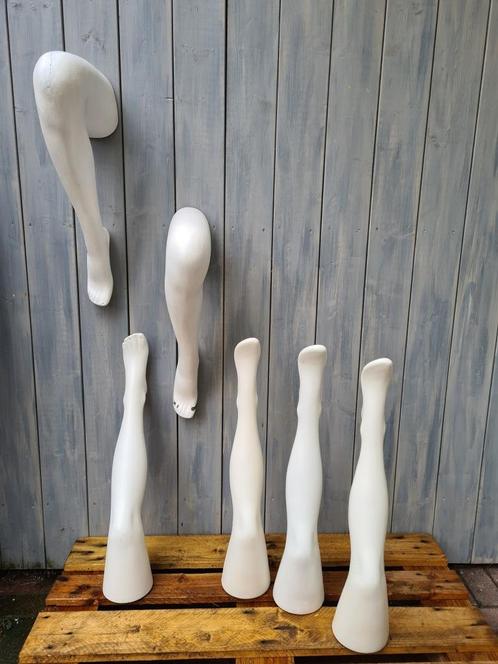 set van 6 stuks etalagepop benen paspop been, Hobby en Vrije tijd, Naaien en Fournituren, Gebruikt, Paspop, Ophalen of Verzenden