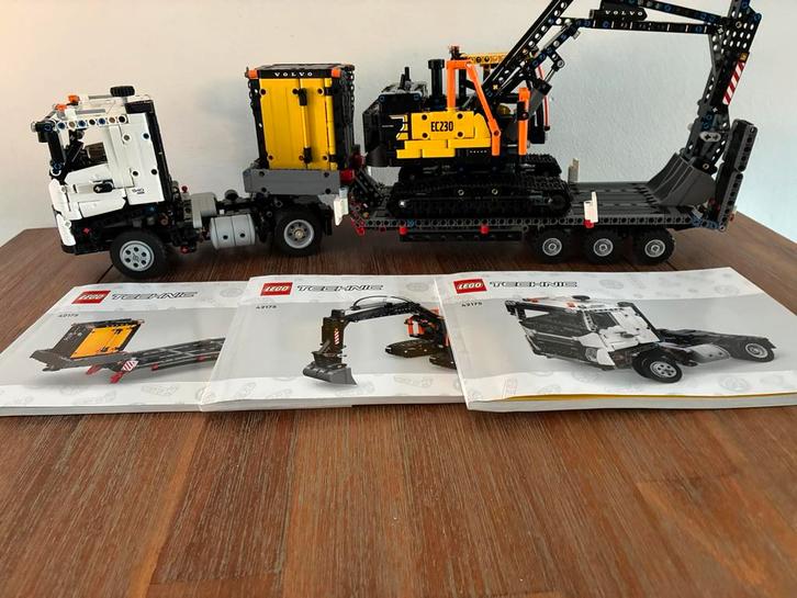 Lego Technic Volvo Truck en Graafmachine 42175, Kinderen en Baby's, Speelgoed | Duplo en Lego, Zo goed als nieuw, Lego, Complete set