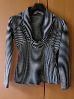 Zeer mooi zwart-wit truitje van FORNARINA, 36-38 snazzeys, Maat 38/40 (M), Verzenden, Zwart, Fornarina