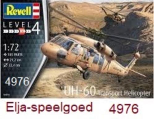 Revell 1:72 helikopter UH-60 Transporter 4976 modelbouw, Hobby en Vrije tijd, Modelbouw | Vliegtuigen en Helikopters, Nieuw, Helikopter