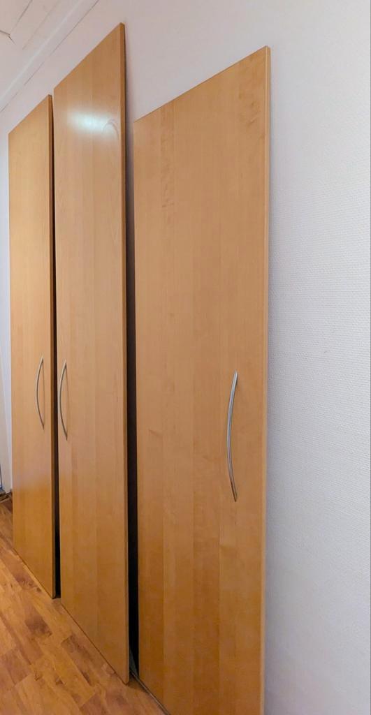 Kastdeuren Ikea pax, Huis en Inrichting, Kasten | Kledingkasten, Zo goed als nieuw, 200 cm of meer, 50 tot 100 cm, 50 tot 75 cm