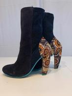 Superleuke halfhoge Desigual laarzen mt 39/40, Ophalen of Verzenden, Zo goed als nieuw, Blauw