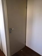 Opdekdeur rechtsdraaiend 78,5 x 211,5 cm, Ophalen, Gebruikt, Minder dan 80 cm, Binnendeur