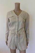 H&M beige linnen playsuit maat 38, Kleding | Dames, Jumpsuits, Maat 38/40 (M), H&M, ., Beige