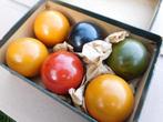 antieke bakelieten biljartballen, Ophalen of Verzenden