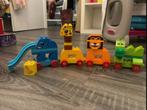 Duplo dierentrein, Kinderen en Baby's, Speelgoed | Duplo en Lego, Ophalen of Verzenden, Zo goed als nieuw, Duplo