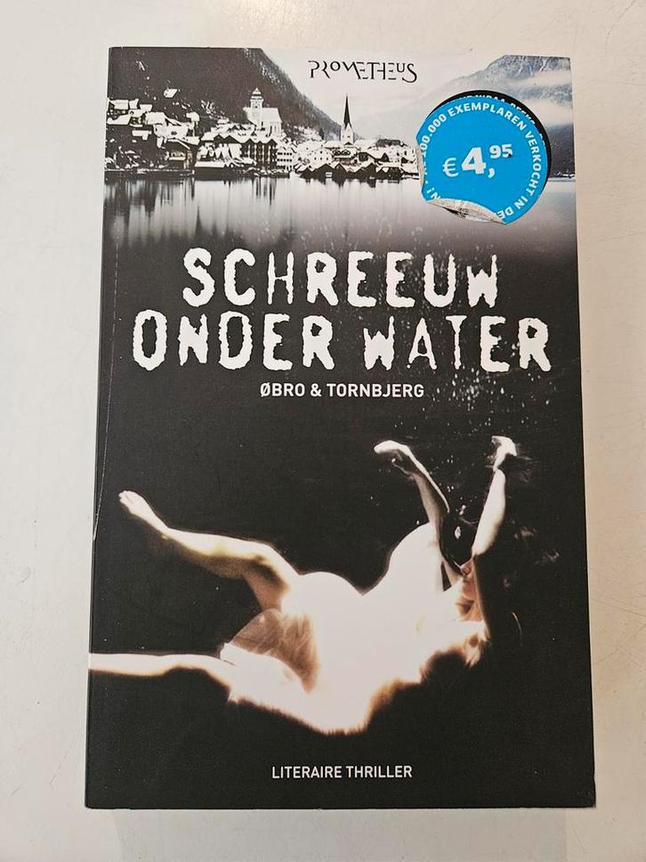 Øbro & Tornbjerg - Schreeuw onder water, Boeken, Thrillers, Gelezen, Ophalen of Verzenden