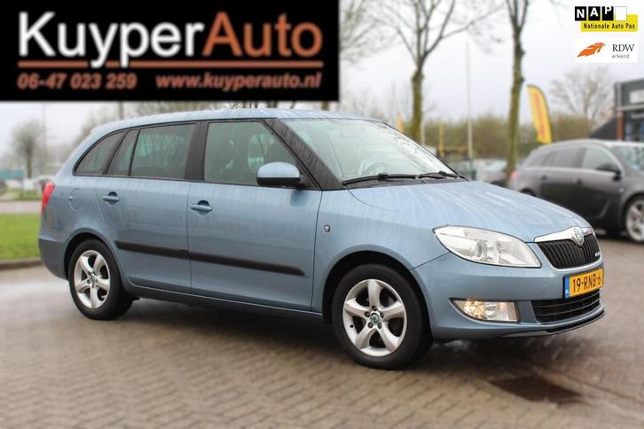 Skoda Fabia Combi 1.2 TDI Greenline NAP 1e eig dealer onderh, Auto's, Skoda, Bedrijf, Te koop, Fabia, ABS, Airbags, Airconditioning