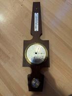 Vintage Barometer Hygrometer Thermometer, Gebruikt, Ophalen of Verzenden, Barometer