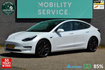 Tesla Model 3 Performance AWD 75 kWh SOH85% Pano AutoPilot L beschikbaar voor biedingen
