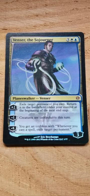 Venser the Sojourner (foil) beschikbaar voor biedingen