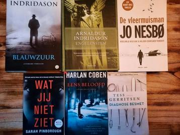 Boekenpakket Thrillers beschikbaar voor biedingen