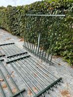 Hekwerk groen, Tuin en Terras, Ophalen of Verzenden, Zo goed als nieuw, IJzer