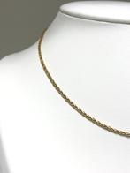 18 Karaat Gouden Vossenstaart Collier - 40 cm / 9,2 g / 2 mm, Goud, Goud, Ophalen of Verzenden, Zo goed als nieuw