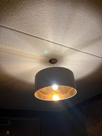 Lampenkap olijfgroen/ groen-grijs, Rond, Ophalen of Verzenden, Zo goed als nieuw, Grijs